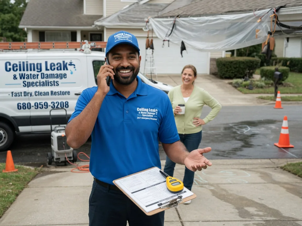 Ceiling Leak Cleanup Owingsville, KY FAQs
